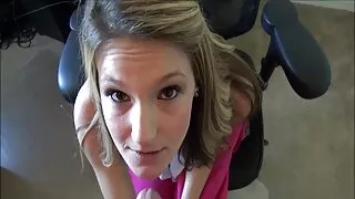 Garota morena de cab ...
